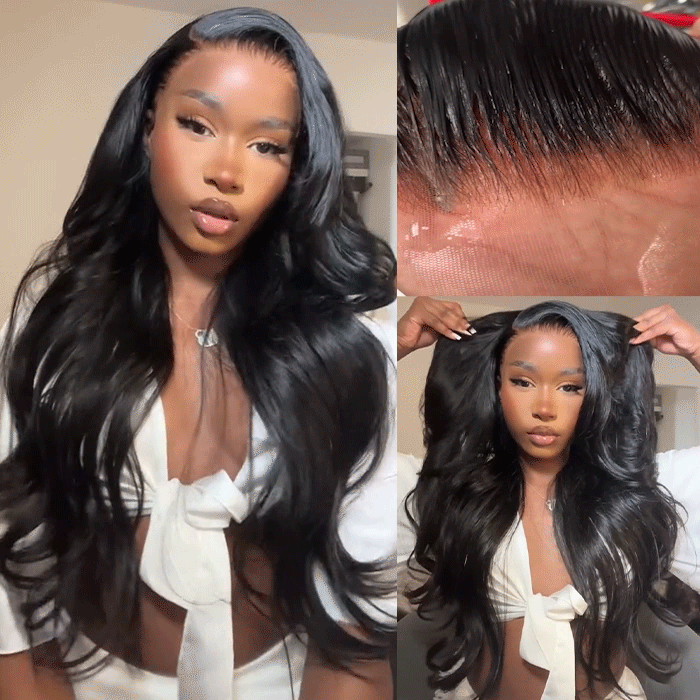 Body Wave Glueless HD Lace Frontal Wig 13x4/13x6 Pre-everything Human Hair Wigs 250% Density
